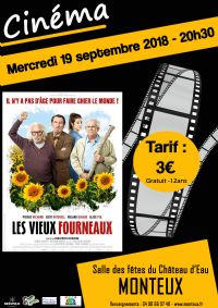 Soif de Culture - Cinéma ''Les Vieux Fourneaux. Le mercredi 19 septembre 2018 à MONTEUX. Vaucluse.  20H30